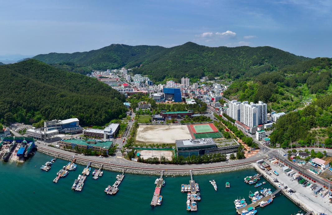 통영 캠퍼스 드론 촬영