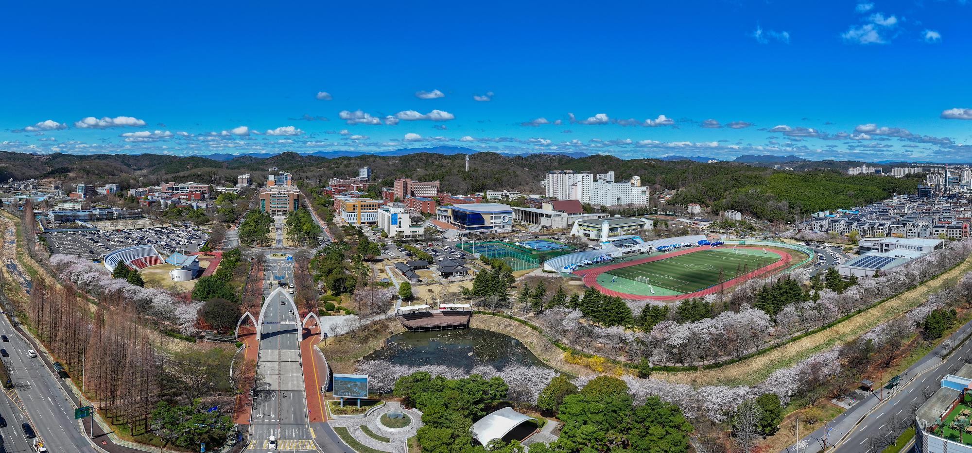 경상국립대 가좌캠퍼스 드론 