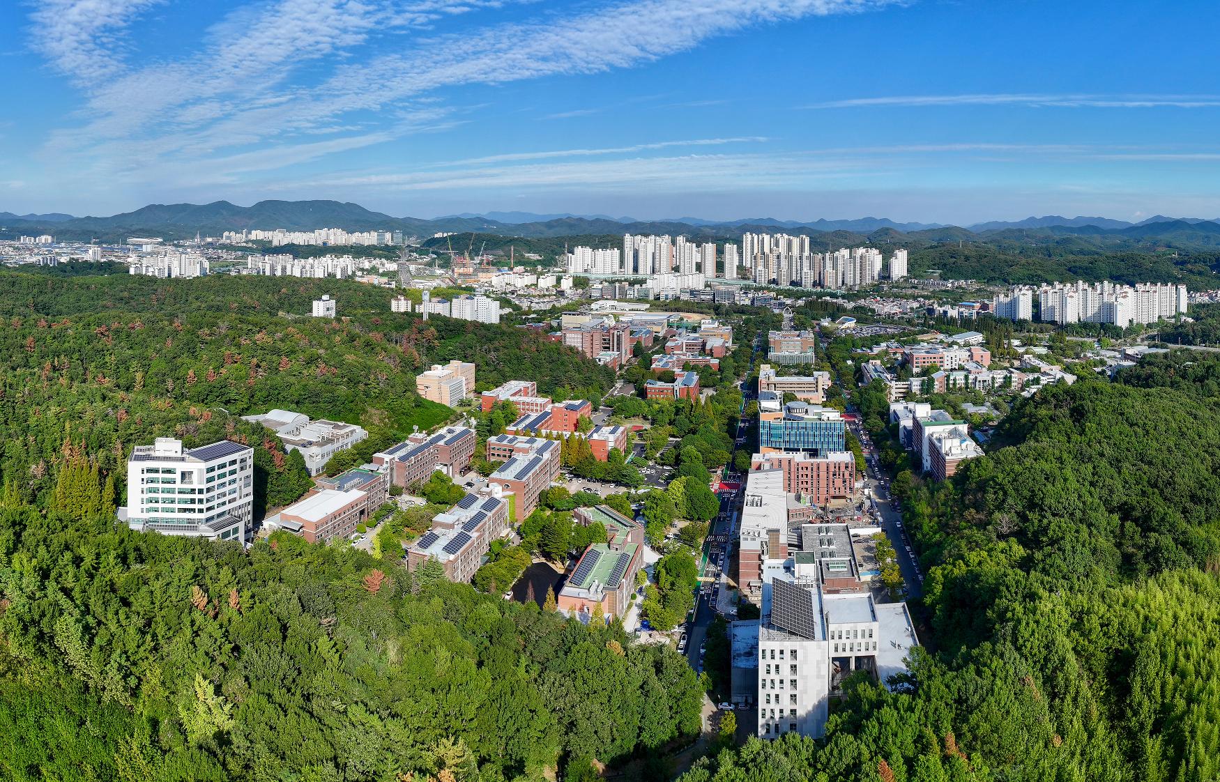Drone Photo of Gajwa Campus