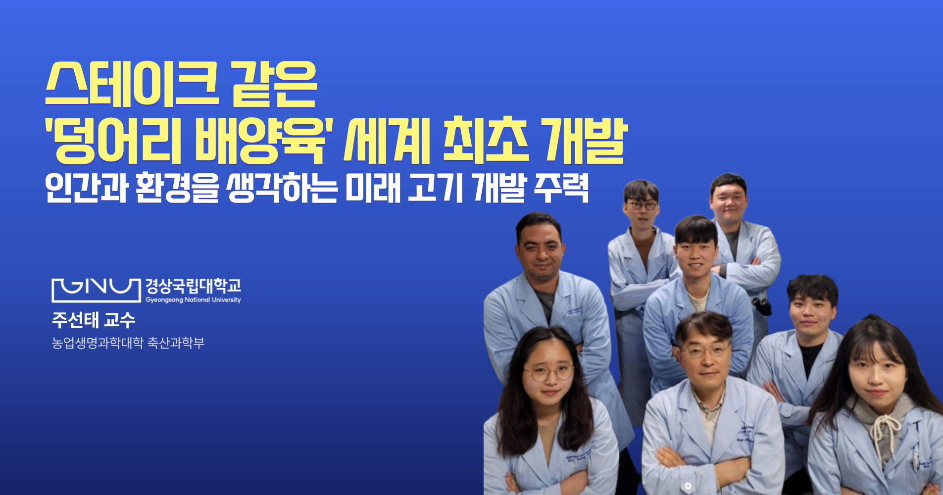 주선태 교수 연구 성과