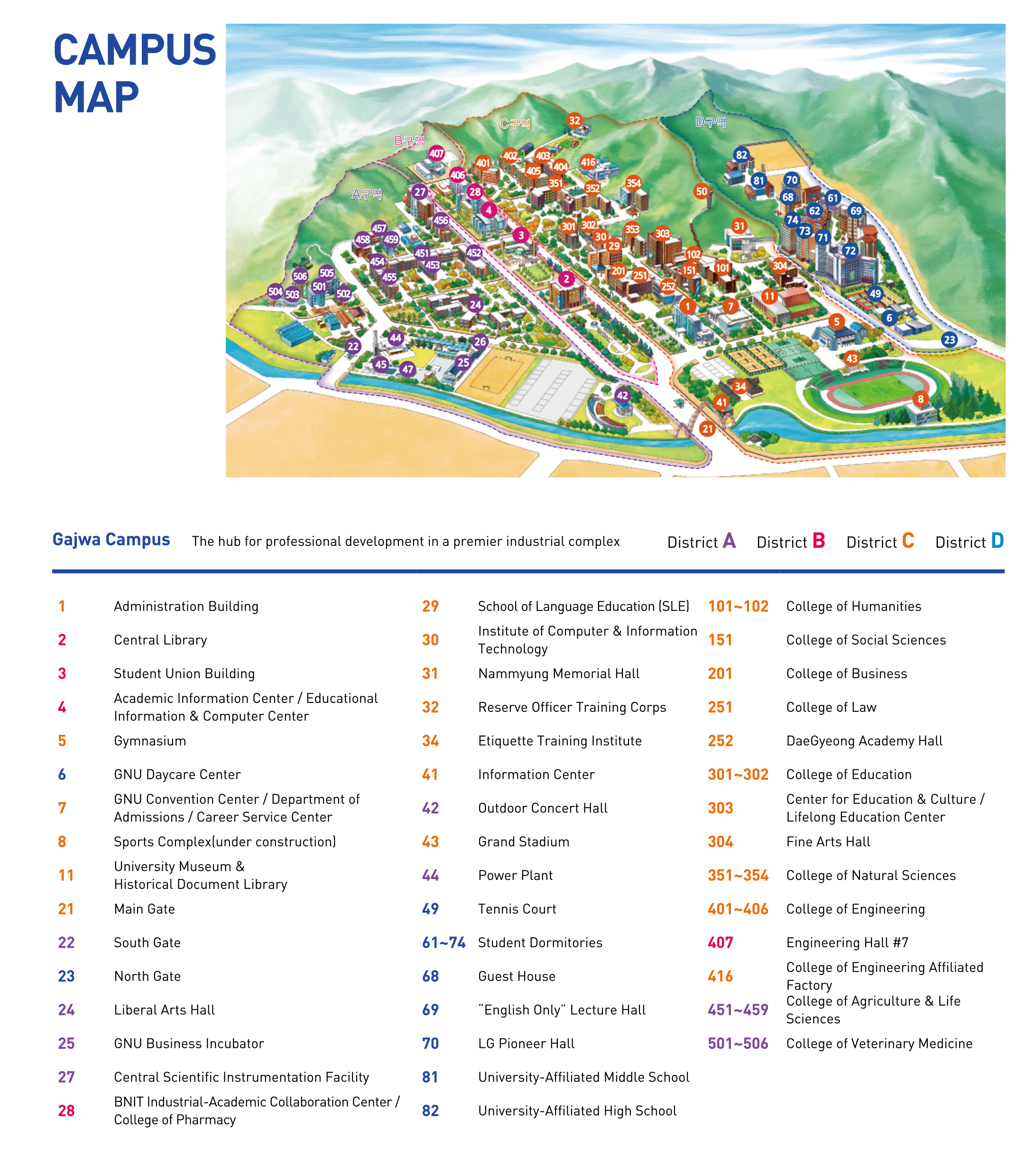 Campus Map 이미지